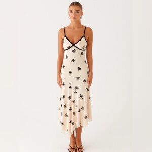 Amelia midi dress - nude (Peppermayo US 2)